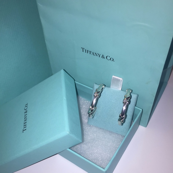 🛑SOLD🛑TIFFANY & CO. Signature X Large Hoops✨ - Picture 2 of 6